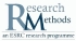 ESRC Research Methods Programme Logo