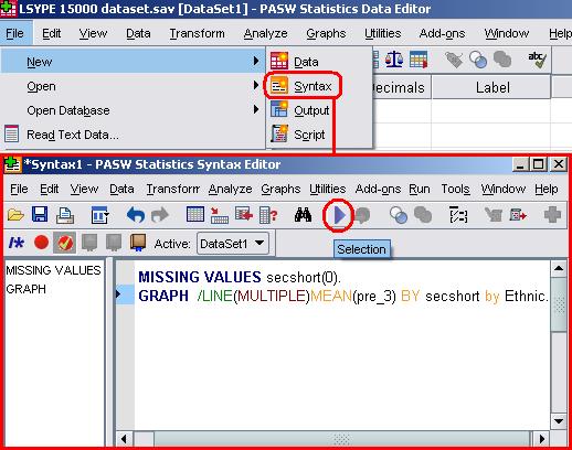 SPSS Syntax Viewer