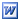 Word document icon