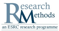 Logo for the Research Methods Programme.  Shows the following text in large type:  Research Methods - an ESRC research programme