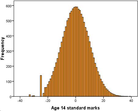 SPSS Basic Histogram