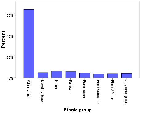 Ethnicity Bar Chart