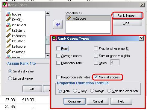 How to normalize a variable on SPSS