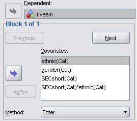 Defining categorical variables